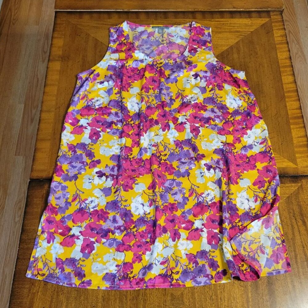 Jessica London Floral Tunic